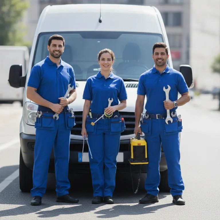 Industrial Laundry team in Coquitlam